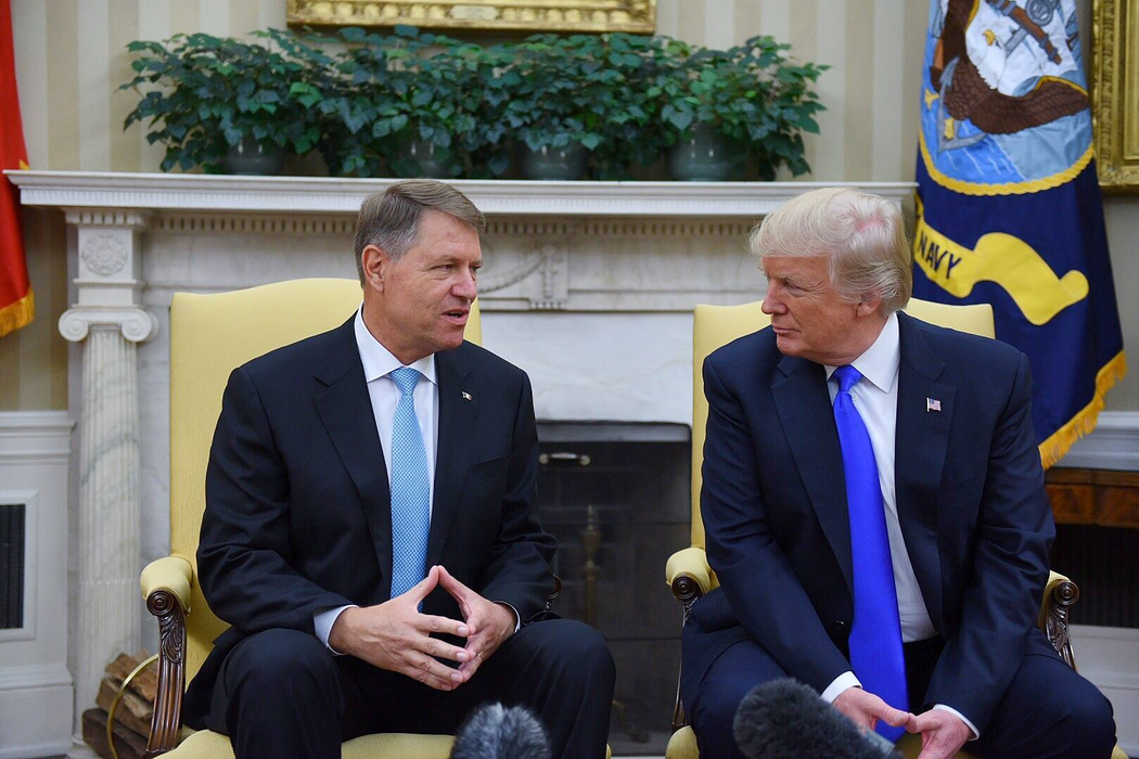 Klaus Iohannis s-a întâlnit cu Donald Trump la Casa Albă!
