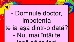 BANCUL ZILEI | Adevărul despre impotență