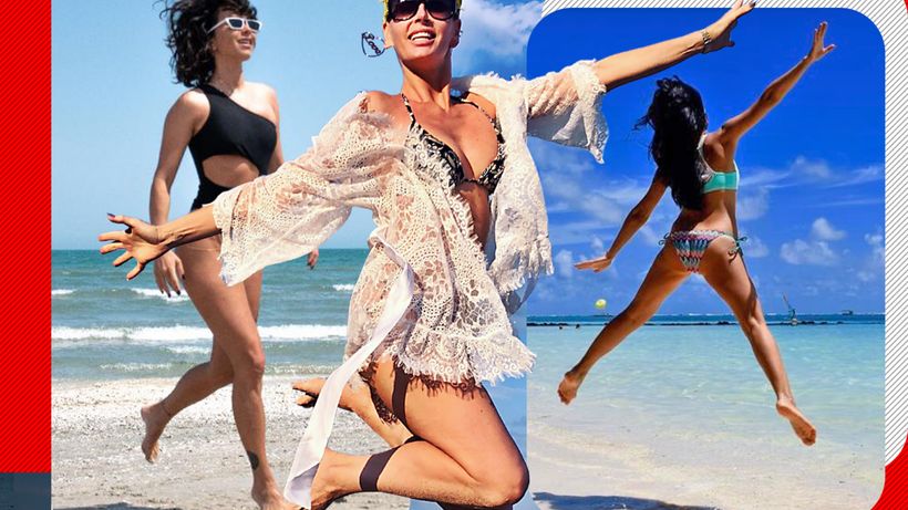 Top 40 dive care țopăie ca “iepurașii” pe plajă. A început noul sezon la mare. Antonia, Flavia Mihășan, Delia… Cine e cea mai “apetisantă”?