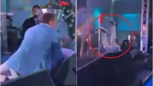 Horia Brenciu a căzut pe scenă. Imaginile au devenit virale: ”M-am mirat când m-am ridicat” VIDEO