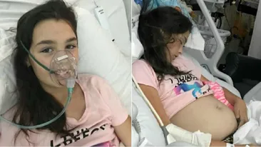 Credeau ca e insarcinata si i-au facut ecografie. Descoperirea socanta facuta de medici. Abia are 11 ani…