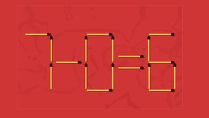 Test de inteligență | Mutați 3 chibrituri pentru a corecta egalitatea 7-0=6