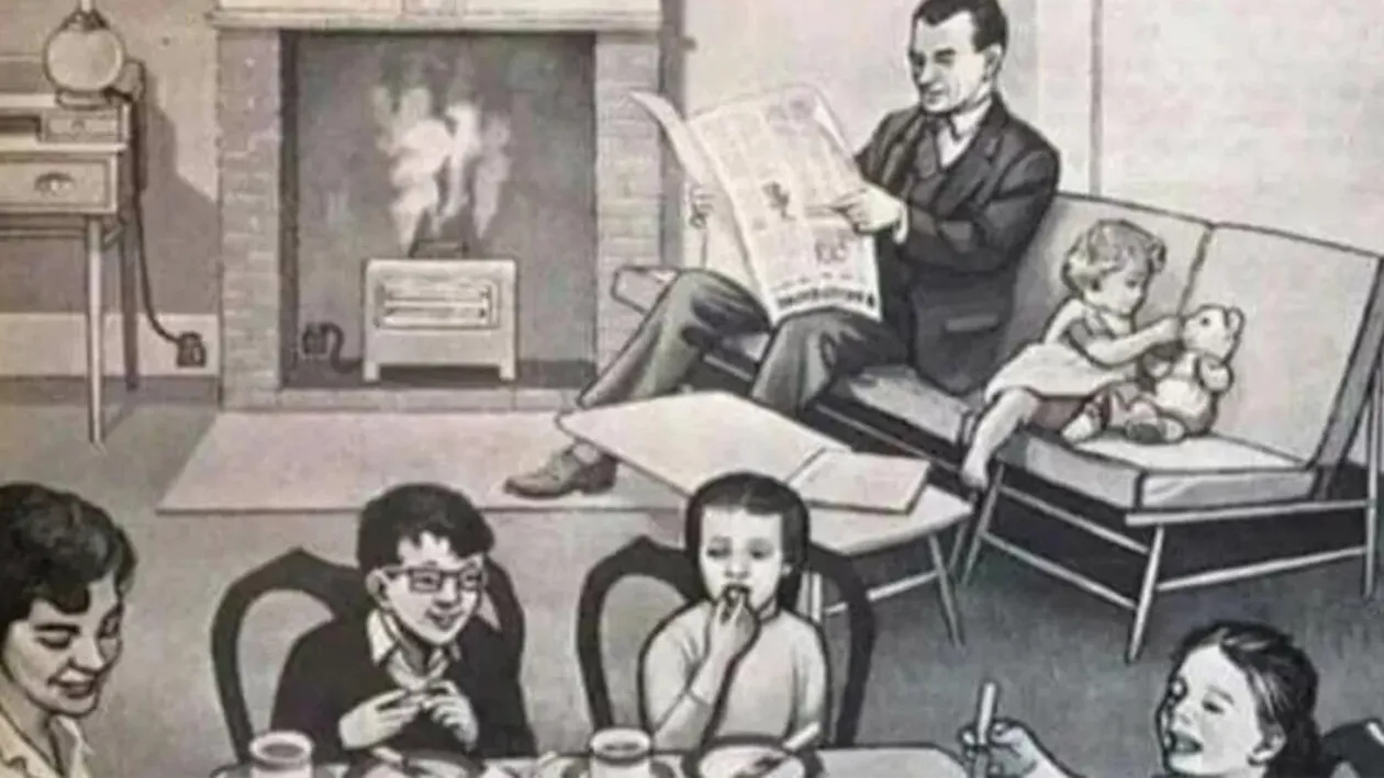 Test IQ pentru genii | Găsește toate cele 12 greșeli din această fotografie veche din anul 1950!