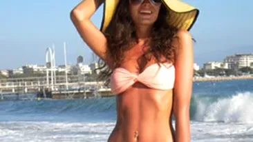 Cea mai noua prezentatoare de stiri din sport din Romania a facut furori la Cannes! Olivia Paunescu a intrat fara rezervare in cel mai tare club de fite, s-a bronzat, dar hainele au fost prea scumpe!