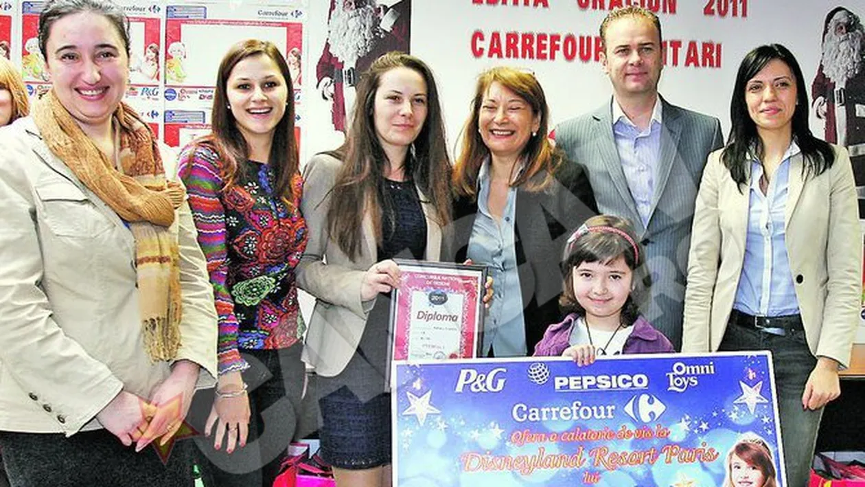 Craciunul a venit mai devreme pentru scolarii talentati! Carrefour ii trimite in excursie la Disneyland