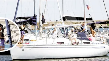 Mariana Moculescu si-a facut un cadou inedit, pe un iaht de lux! In larg cu sase marinari