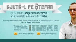 Viata lui costa 1.170 de lire sterline! Afla de aici povestea impresionanta a lui Stefan Gabriel Georgescu