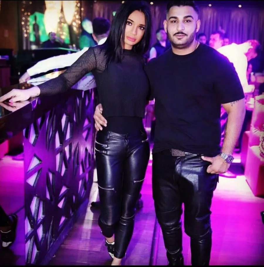 Ciprian Pian și fosta soție, Marina.