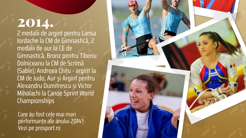 Prosport 25 – 2014. Larisa Iordache, ce stea a gimnasticii! Răzvan Burleanu, noul președinte al FRF! Iar Victor Pițurcă se desparte de Națională