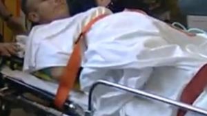 VIDEO Valentino Rossi si-a fracturat tibia, iar osul a iesit prin piele!