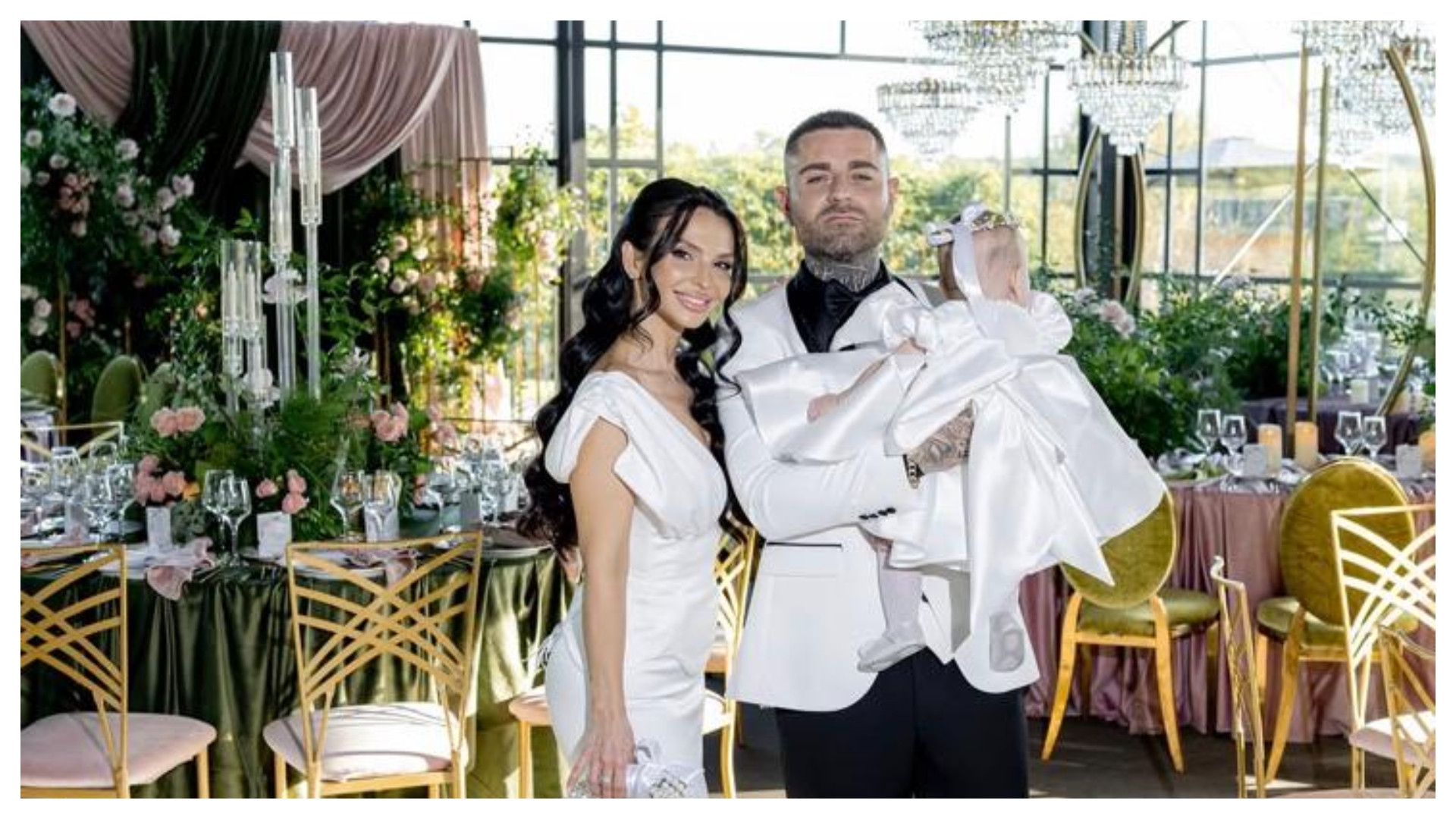 TJ Miles și Francisca, nuntă și botez în aceeași zi! Primele imagini cu cei doi miri