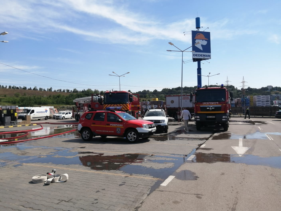 Explozie puternică la Botoșani / Foto: ISU