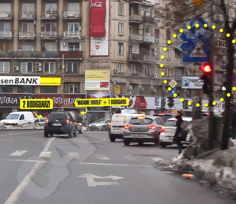 Văduva lui Dan Adamescu îi dă clasă lui Gabi Oprea! Nemaivăzut cum merge coloana bogătaşei ”Madame Unirea” în Bucureşti+ un agent de la Rutieră a asistat înmărmurit