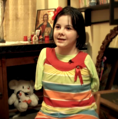 Lorelai Moşneguţu a fost abandonată la naştere, iar medicii nu îi dădeau mai mult de câteva zile de viaţă