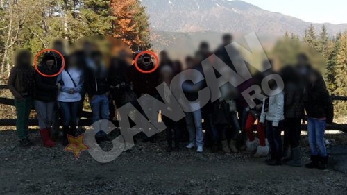 FOTOGRAFII EXCLUSIVE Uite ce relaxati erau Oana si proful de sport de la "Jean Monnet" pe care-l acuza acum de viol, in excursia de la Predeal