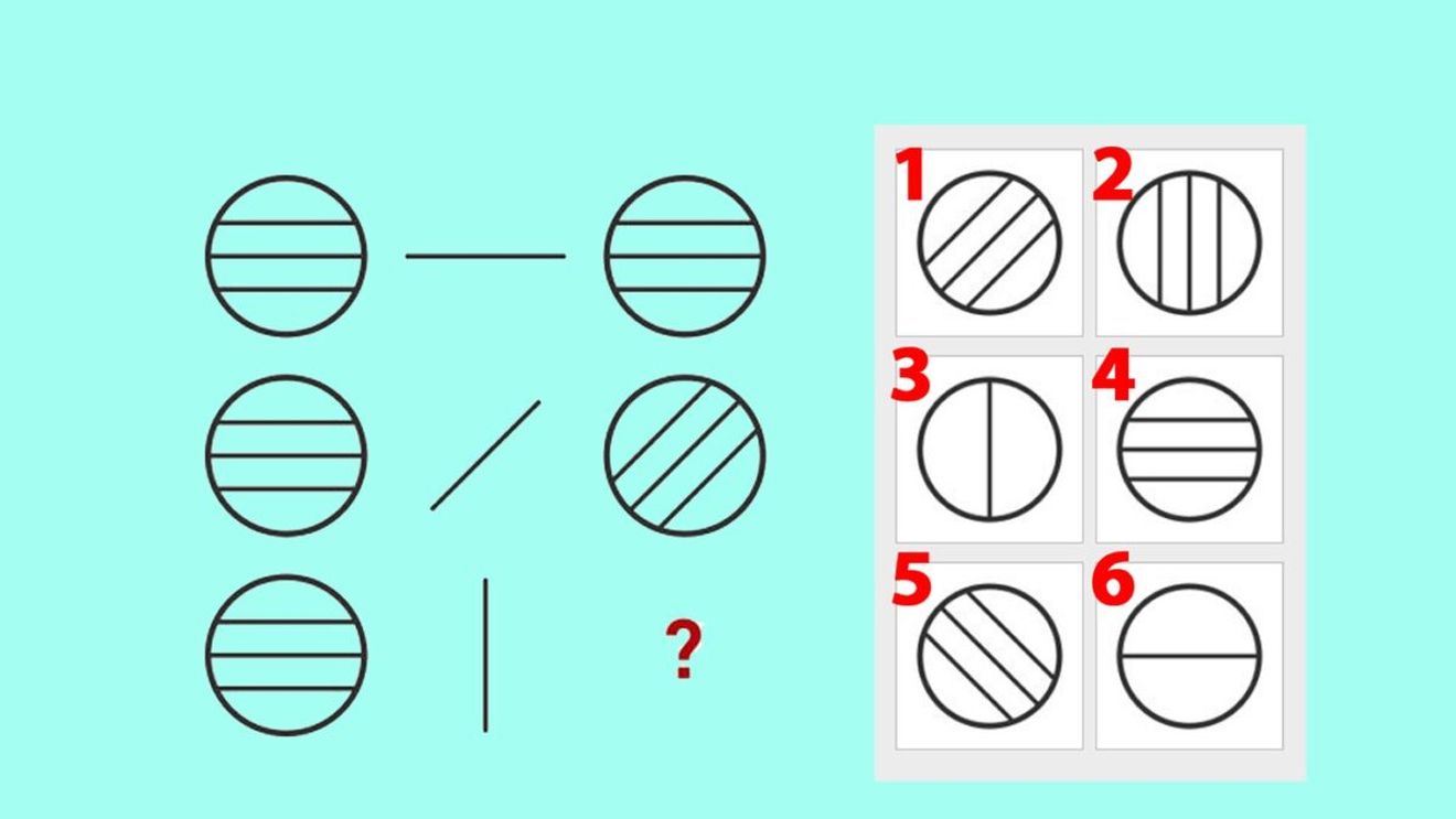 Test de inteligență | Care e figura care lipsește? Geniile răspund corect în 3 secunde!