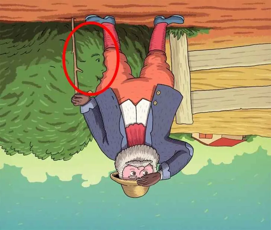 Iluzie optică virală. Ajută-l ăe bărbat să își găsească nevasta. Sursă foto: jagranjosh.com