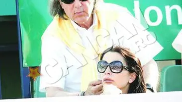 Spectatori de lux in tribunele turneului BRD Nastase Tiriac! Mircea Geoana, un umar de nadejde pentru doamna Copos