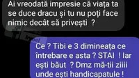 BANC | Tibi, e 3:00 dimineața! Iar ești băut?