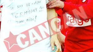 Multescu i-a interzis lui Zicu sa-si mai scoata tricoul dupa gol