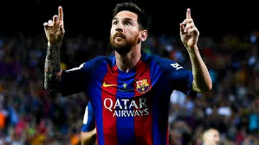 Lionel Messi, la meciul 600 în tricoul echipei FC Barcelona!