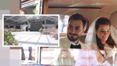 Cum a fost amenajat localul pentru nunta fiicei lui Gheorghe Hagi. Luxul este la el acasă! Kira Hagi şi Thomas Ferfelis petrec într-un cadru de vis cu 500 de invitaţi