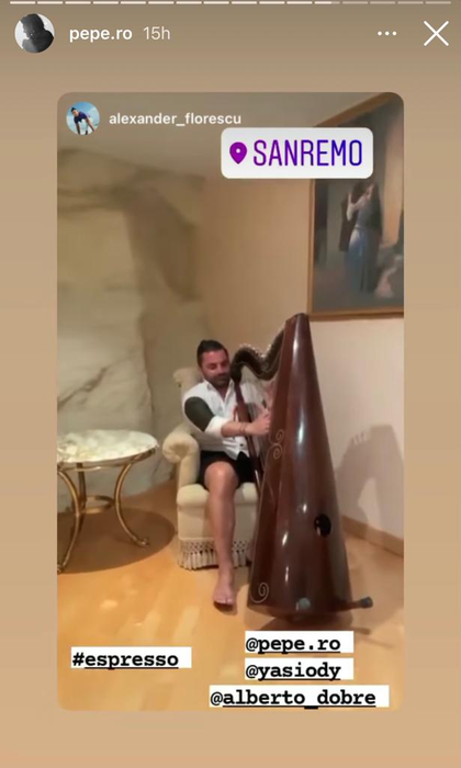 Ce a găsit Pepe în camera de hotel din Italia, unde s-a cazat cu iubita lui. Yasmine a izbucnit în râs când l-a văzut pe artist