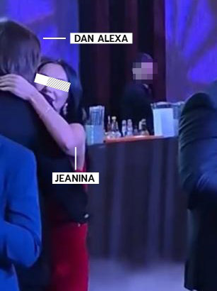 Jeanina și Dan Alexa, foarte apropiați la o nuntă din Timișoara