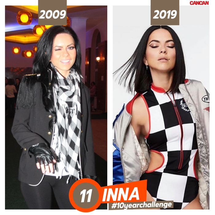 #10yearchallenge. Cum arătau Andra, Gina Pistol sau Antonia în urmă cu 10 ani. Top 30 transformări  ale vedetelor din România