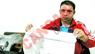 Batut pentru o plimbare cu masina politiei