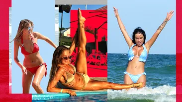 Top 50 sexy-karatiste din showbiz. Ce locuri ocupă Ramona Olaru, Bianca Drăgușanu ori Daniela Crudu