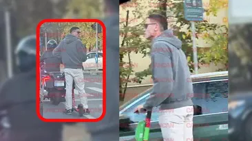 David Popovici a fentat aglomerația din Capitală cu trotineta. Mașinile puternice și gălăgioase nu îl mai impresionează deloc!