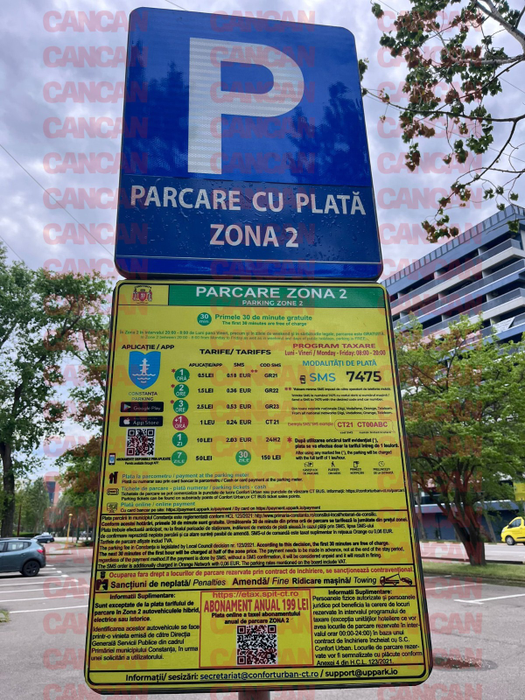 Cât costă parcarea în stațiunea Mamaia / sursă foto: Cancan.ro