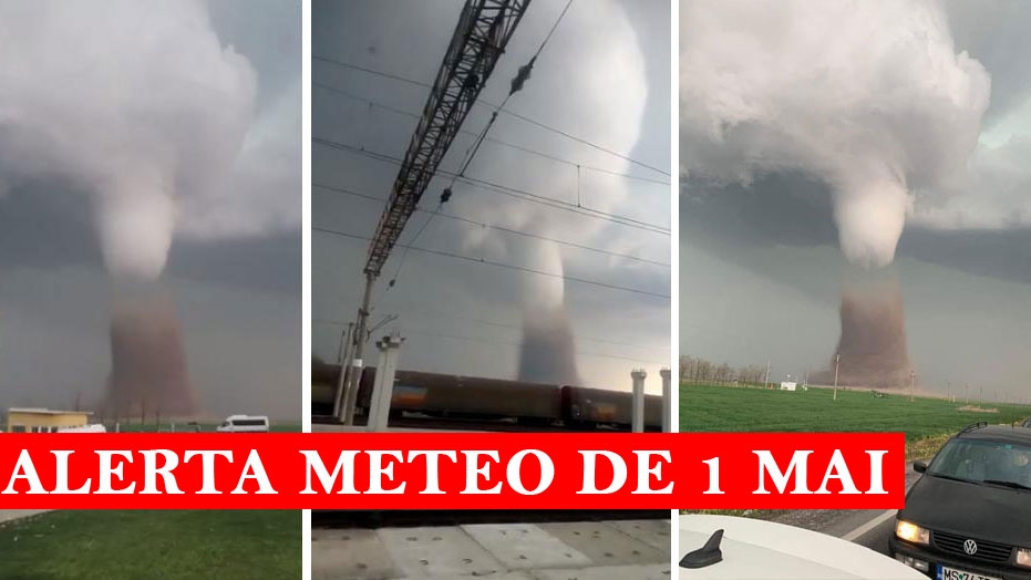 Alertă METEO în România, de 1 MAI, până la ora 21:00. A început deja! Județele afectate