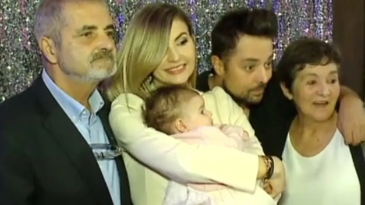 Tudor de la Fly Project şi-a botezat fetiţa! Momentul emoţionant al serii: „Noi ne vedem cam rar...”