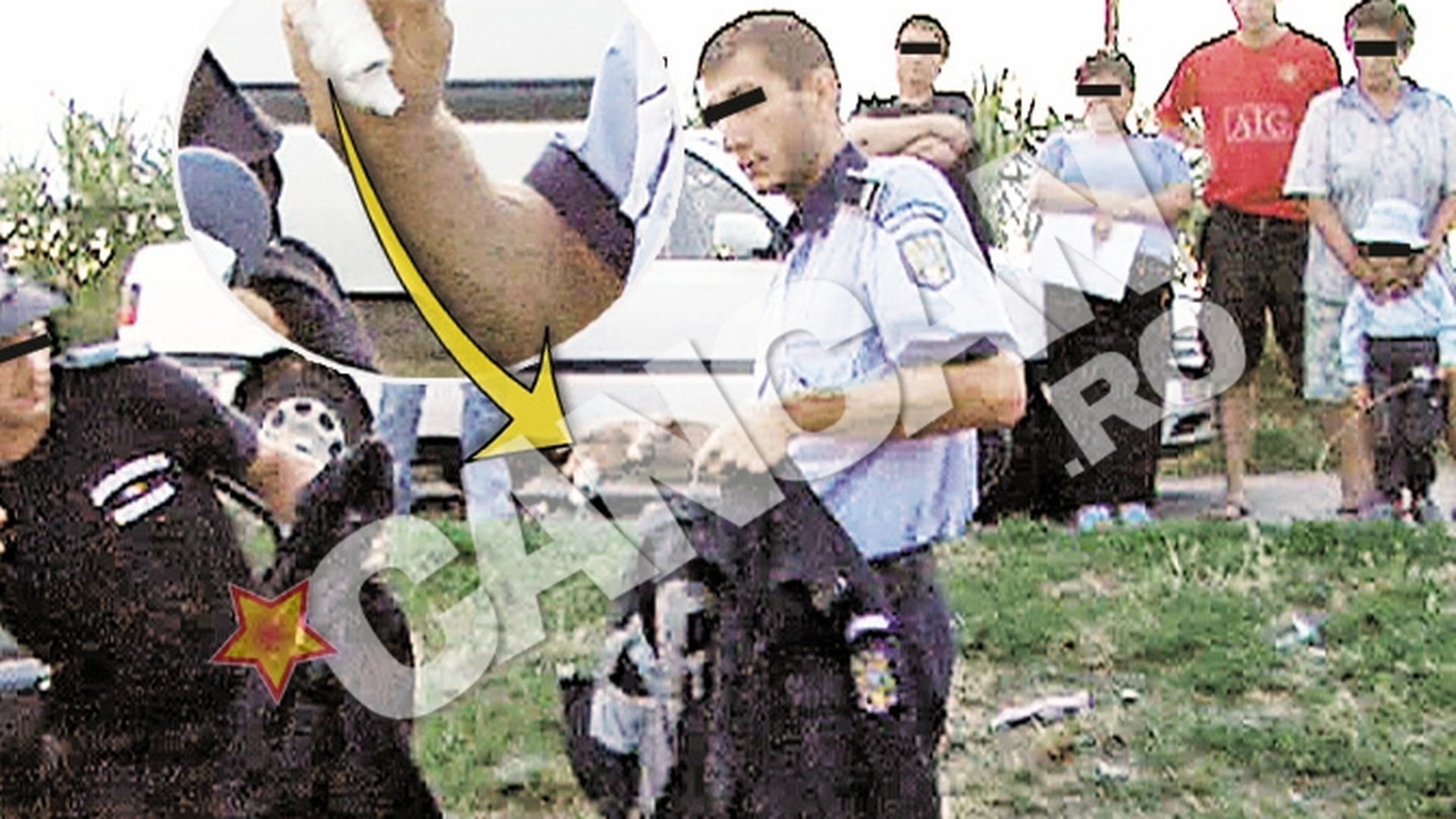 Un brasovean din Feldioara si-a omorat concubina de 19 ani si a ranit un politist si patru sateni cu o foarfeca. Si-a ucis iubita pentru ca era gravida cu un alt barbat