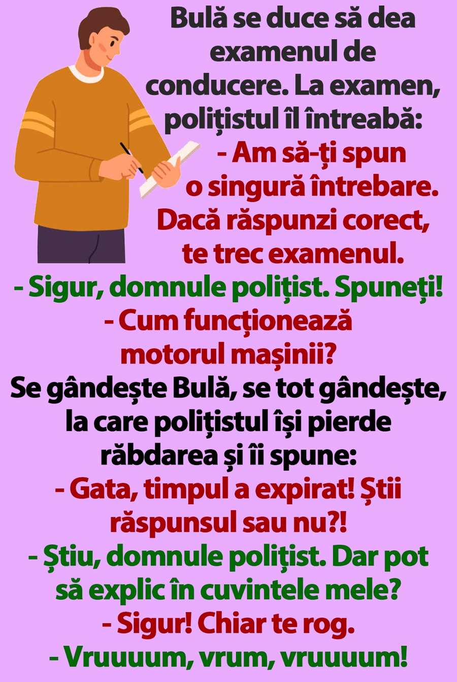 Bancul zilei