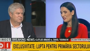 Confruntare directă pentru primăria Sectorului 1. Dan Tudorache dă de pământ cu  Clotilde Armand: „Fiecare politician are un schelet în dulap. Dvs. aveți?”