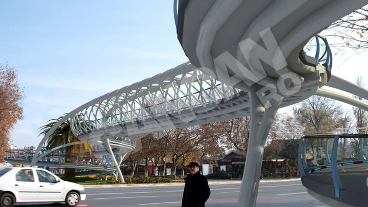 Constructii futuriste pentru litoralul Marii Negre! Pasarele ca in filmele de science-fiction la Constanta