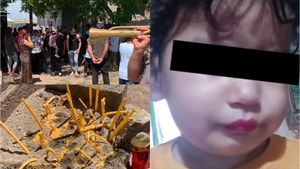 Imaginile durerii! Raisa, micuța de 2 ani și jumătate ucisă de verișor, a fost înmormântată de Ziua Copilului