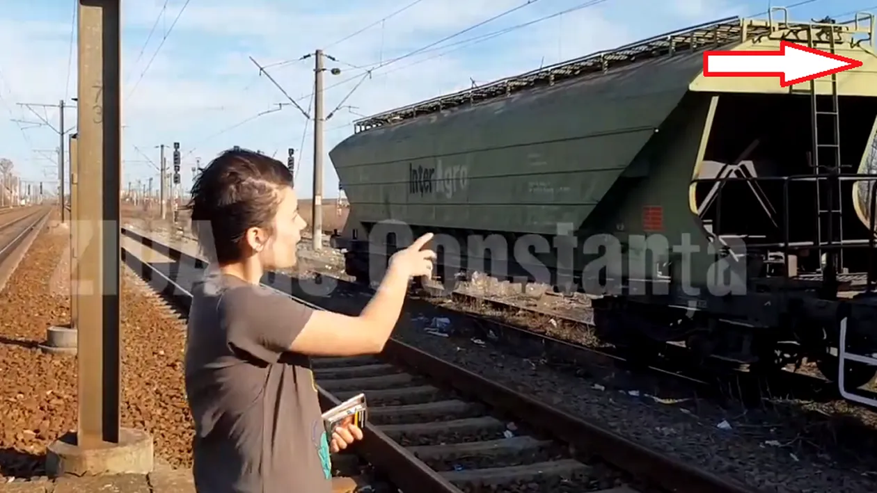Tragedie în Constanța! Un copil de 12 ani, electrocutat după ce s-a urcat pe vagon de tren să facă selfie