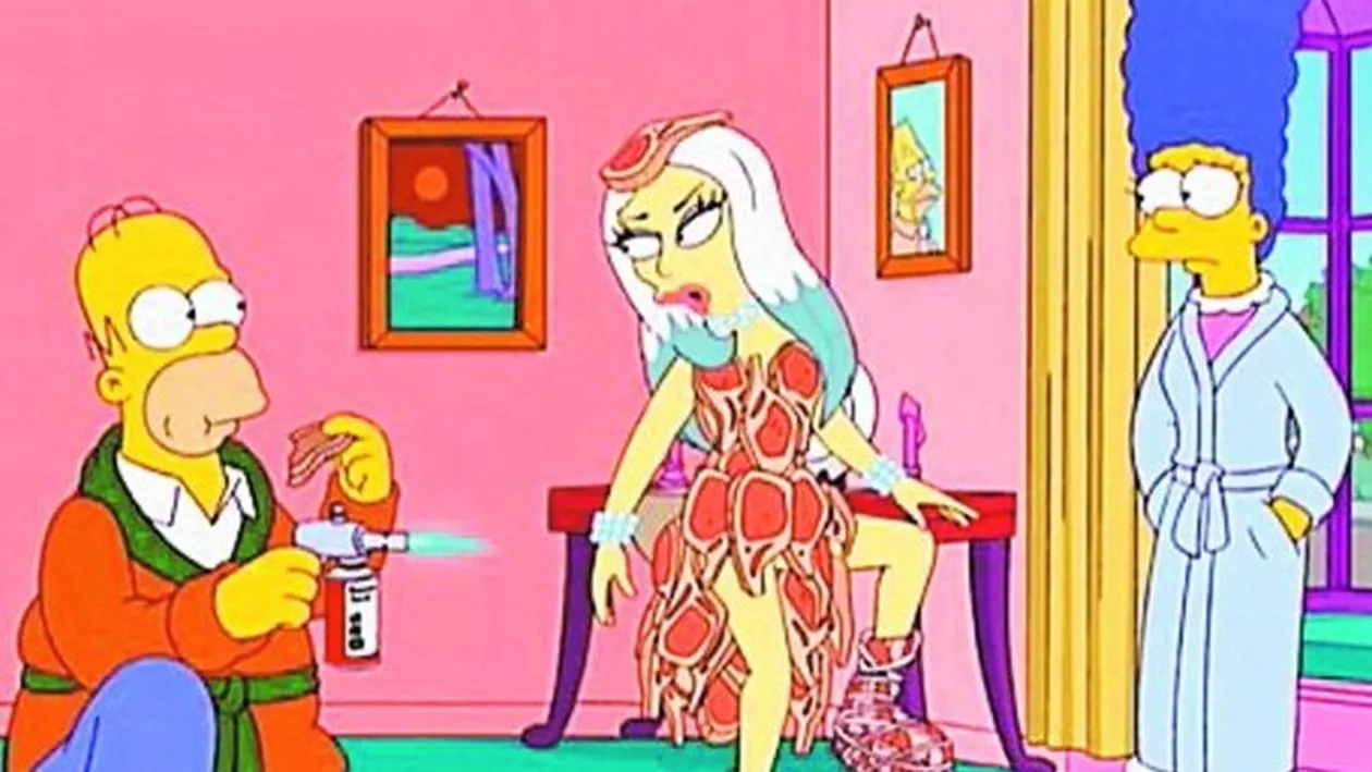 Ce spune Lady Gaga despre rolul ei din Familia Simpson: Sunt o tarfulita