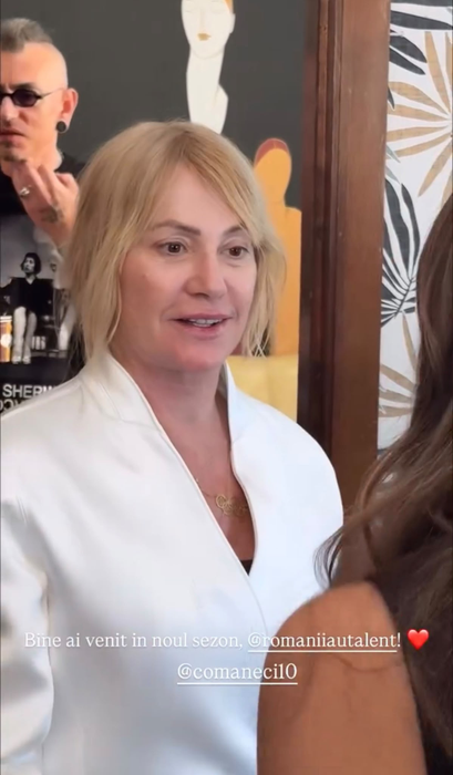 Primele imagini cu Nadia Comăneci la Românii au Talent! Câte ore a stat la filmări gimnasta de 10 a României