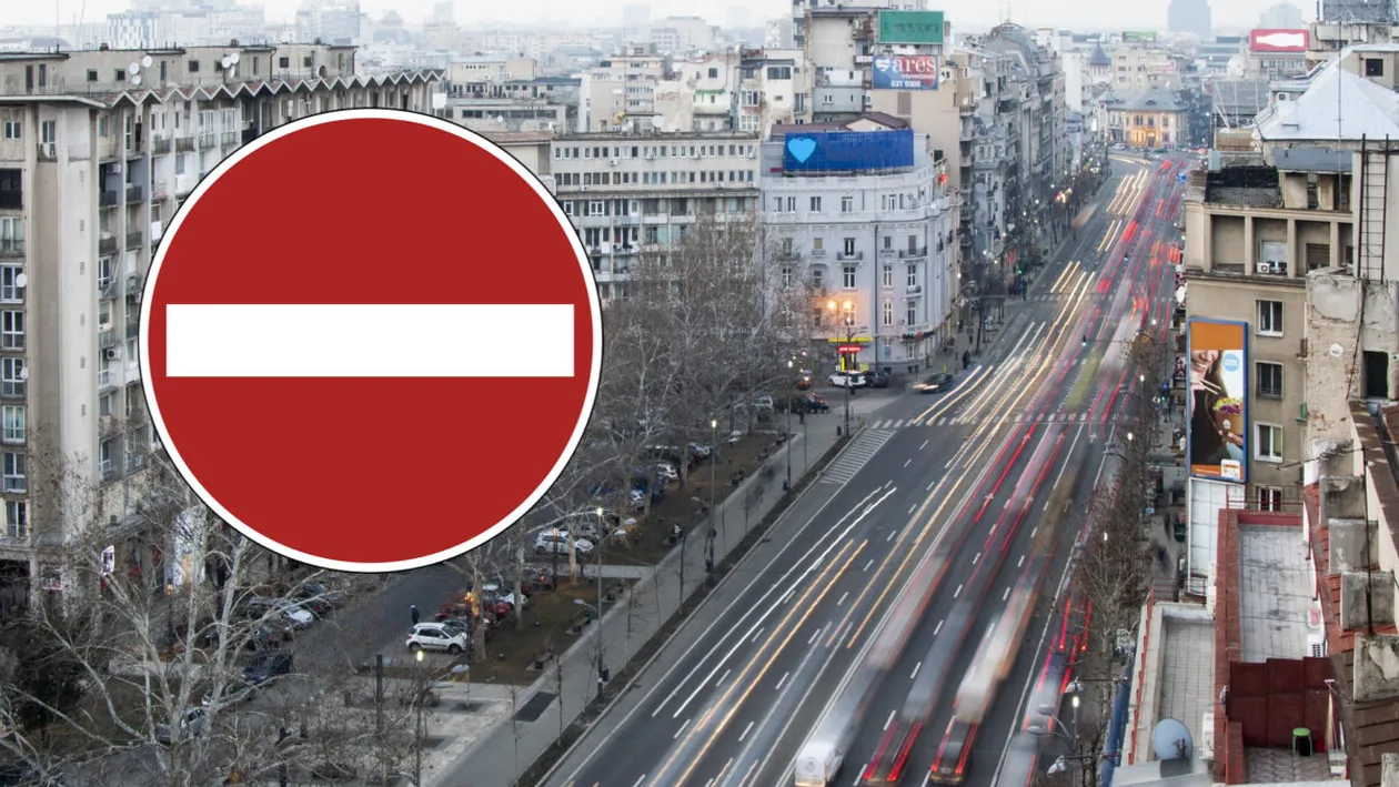 Unde este strada din Bucureşti, care e interzisă total! Nu se poate intra din niciun sens