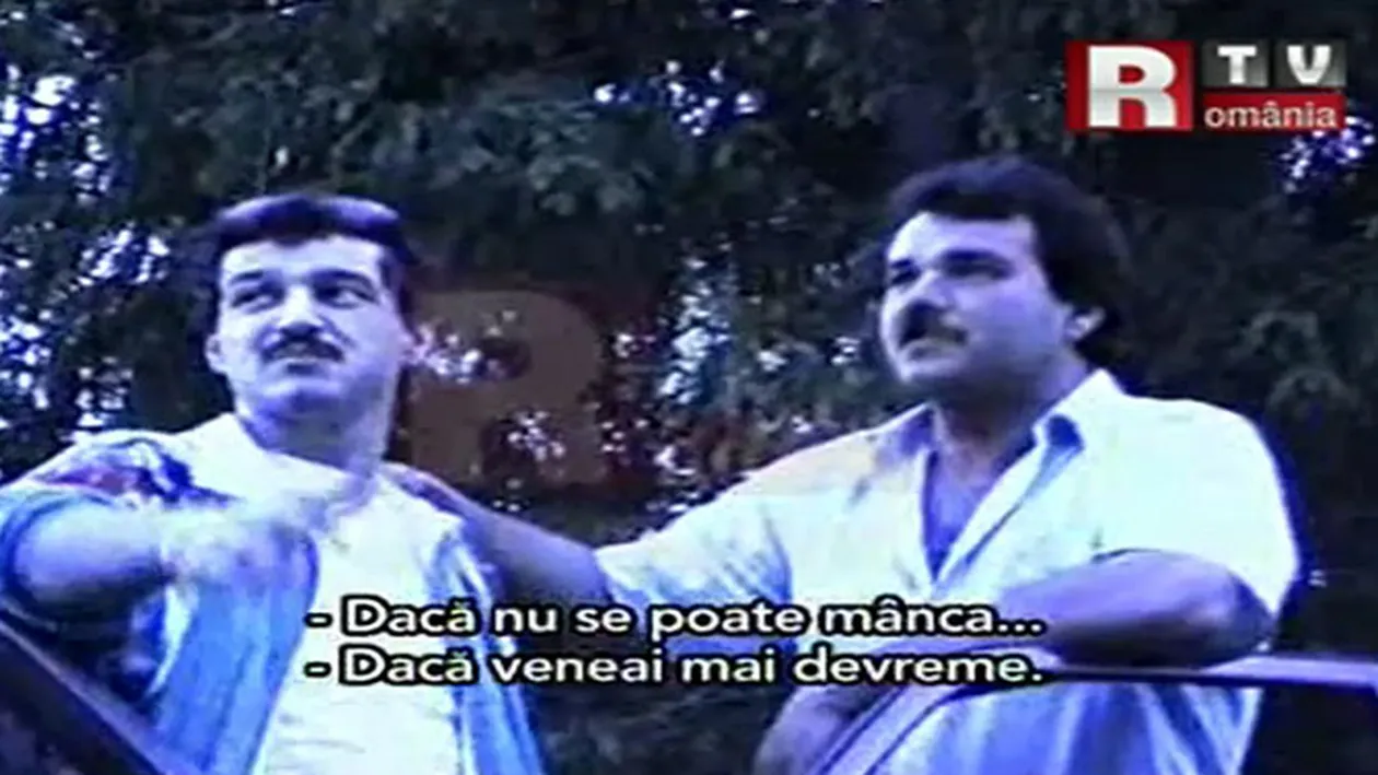 VIDEO Imagini de colectie cu Gigi Becali, imediat dupa revolutie! Vezi cum ii statea in trening si cu mustata la 33 de ani!