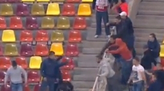 Clubul Dinamo a fost amendat cu 30.000 de lei de Jandarmerie dupa violentele de la meciul cu Rapid