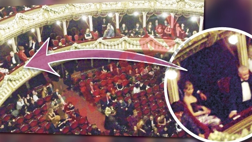 Iri, la Balul Operei din Cluj cu o satena decoltata