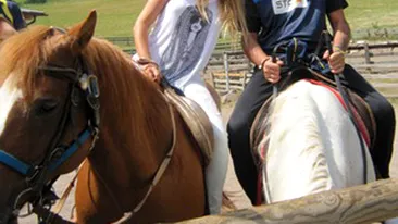 Walter Zenga, pe post de Fat-Frumos! Raluca l-a urcat pe un cal alb!