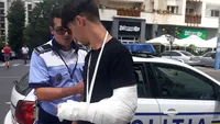 Fiul judecătorilor din Craiova a fost prezentat la mandat. Primele imagini cu tânărul, după accident