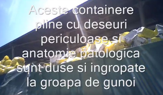 SC Stericycle SRL, societate care se ocupă cu colectarea și incinerarea deșeurilor medicale pe teritoriul țării noastre, acuzată în mediul online pentru diverse nereguli